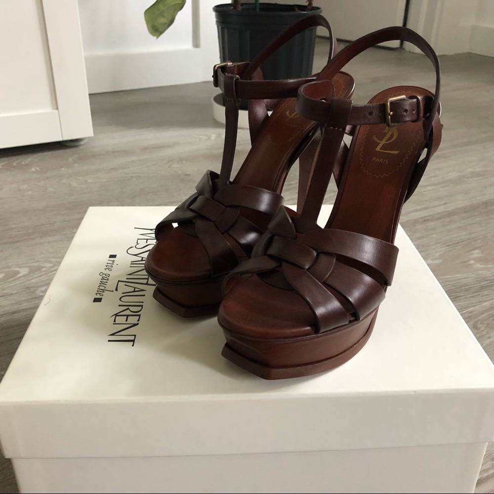 YSL Tribute Sandals Size 5.5 - Picture 3 of 7